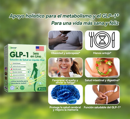 Tienda Oficial | 𝙃𝐻𝑉𝖡®🌈🌈𝑺𝒐𝒍𝒖𝒄𝒊ó𝒏 𝒐𝒓𝒂𝒍 𝒍í𝒒𝒖𝒊𝒅𝒂 𝐆𝑳𝑷-1  𝒔𝒆𝒊𝒔 𝒆𝒏 𝒖𝒏𝒐 (Solo una dosis al día, cambios visibles en 7 días) ✅ Para obesidad, salud cardiovascular, diabetes, apnea del sueño, problemas articulares y más.